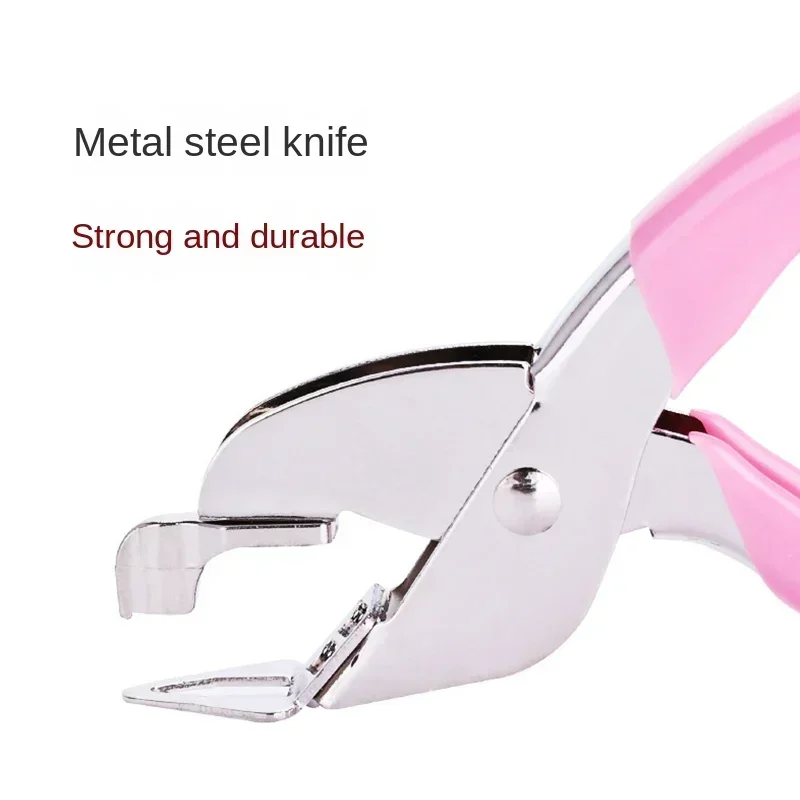 미니 전문 핸드헬드 풀아웃 추출기 스테이플러, 튼튼한 내구성, 편안한 금속 스테이플 리무버, 바인딩 도구