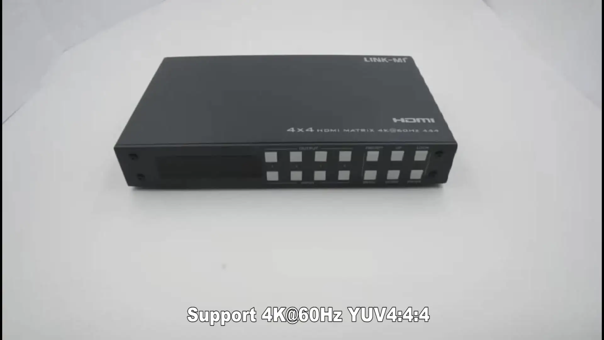 Матричный коммутатор 4x4 HDMI с аудиовытяжением