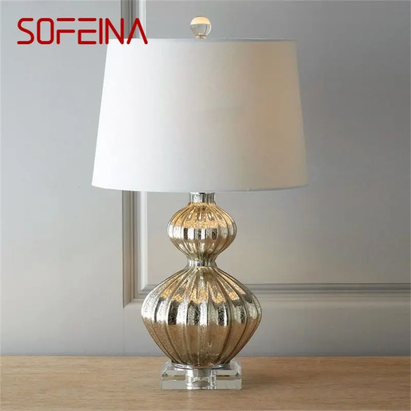 

SOFEINA Dimmer Contemporary Table Lamp Creative Luxury Desk Lighting LED for Home Bedside Decoration