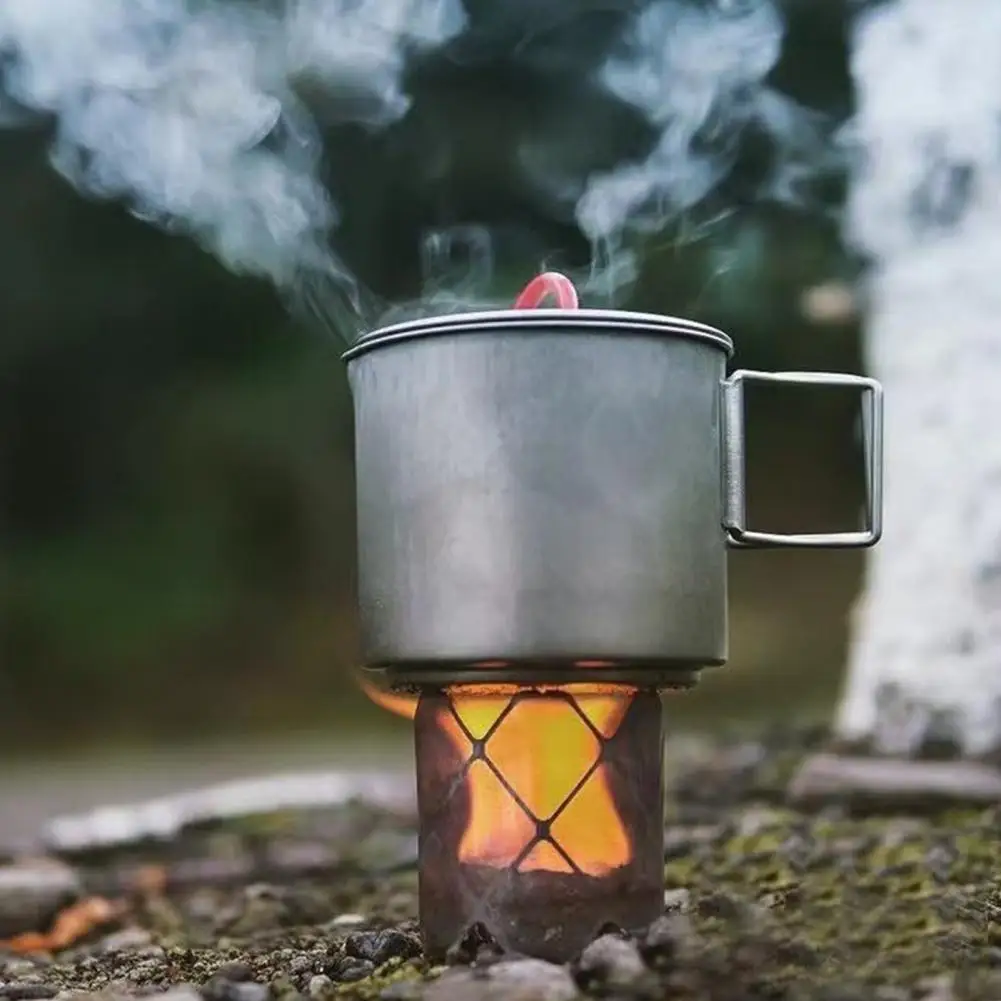 Camp Stove Windscreen Ultra-light Stainless Steel Alcohol Stove Rack Windshield Lamp Cover For Outdoor Camping Hiking stove windscreen