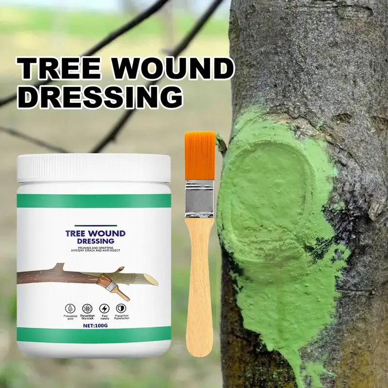 Tree Wound Sealer Plant Tree Wound Healing Sealant Plant Grafting Pruning Sealer Bonsai Cut Wound Paste Smear Tree Repair
