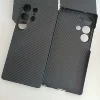 Genuine Real Aramid Carbon Fiber Phone Case For Samsung Galaxy S25 Ultra S25Ultra Thin Matte Light Slim Hard Armor Back Cover 1