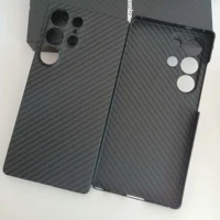 Genuine Real Aramid Carbon Fiber Phone Case For Samsung Galaxy S25 Ultra S25Ultra Thin Matte Light Slim Hard Armor Back Cover 1