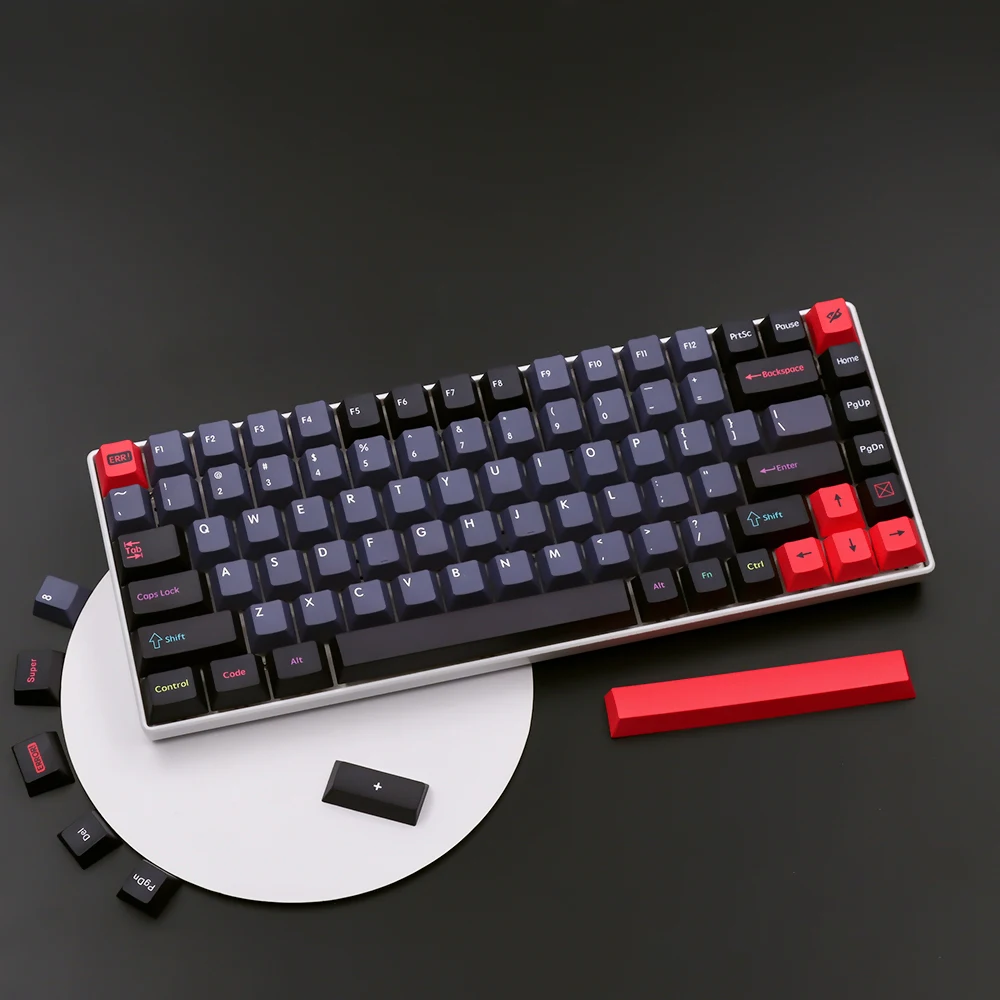 Gmk Dracula Keycaps Perfil de Cereja 151 Chaves Inglês Japonês Pbt Sublimação Dye Keycap Teclado Mecânico para mx Switch 1.75u