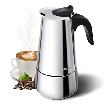 6 Cups Moka Pot Caffe Machine Espresso Cups Coffee Makers Latte Percolator Stove Top Moka Coffee Maker 1