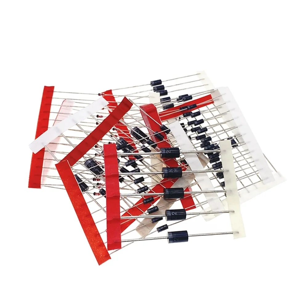 Value Diode Kit 1N4007 DIODE 1N4148 1N5817 1N5819 1N5399 1N5408 1N5822 FR107 FR207 1N4001 1N4002 1N4003 1N4004 1N4005 1N60 8 diode kit