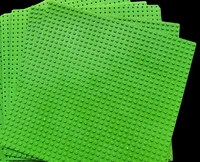 32 * 32 Point Classic Green Building Block Bottom Plate City Road DIY Brick Construction Children's Toy Gift 2