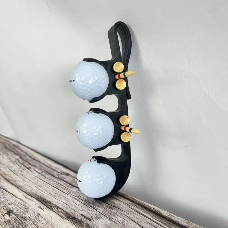 Golf Ball Belt Holder with Tee Clip 4