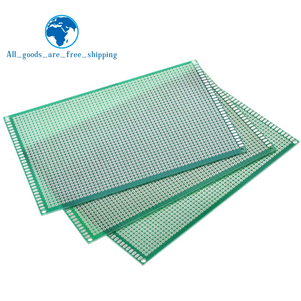 Printed Circuit Board TZT 1pcs 10x15cm 100x150 mm Single Side Prototype Universal Circuit Board Protoboard For Arduino