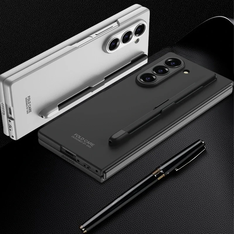 Ultra-Thin Built-in Screen Protect Case with S Pen Holder