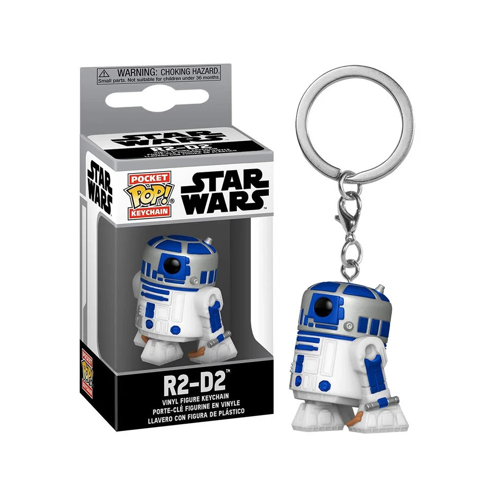 thumbnail image 1 of Funko pop Llavero Star Wars El Mandaloriano Skywalker Luke Chubacca R2-D2 Yoda el Niño Figuras de Acción de Vinilo Juguetes, 1 of 5