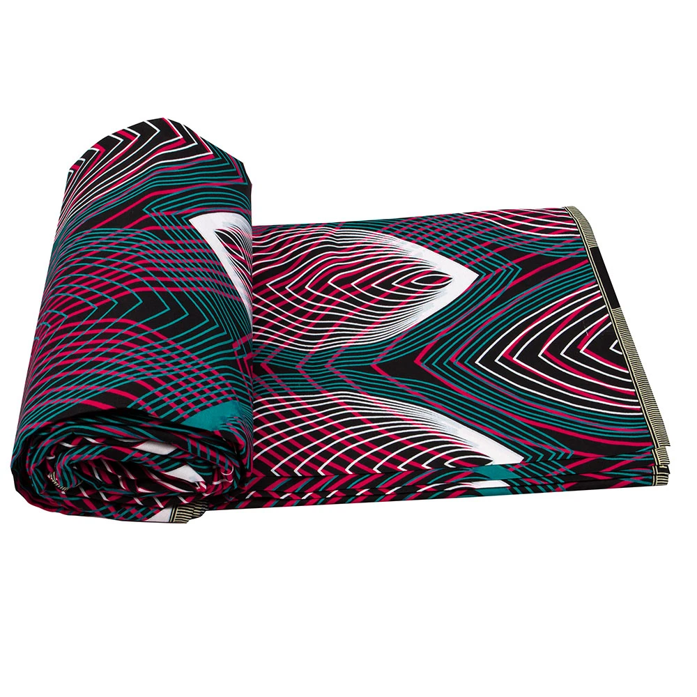 New Guaranteed Veritable Original Real Wax Ankara Fabrics African Print Fabric for Wedding Dress Cotton Tissus 24FS1451