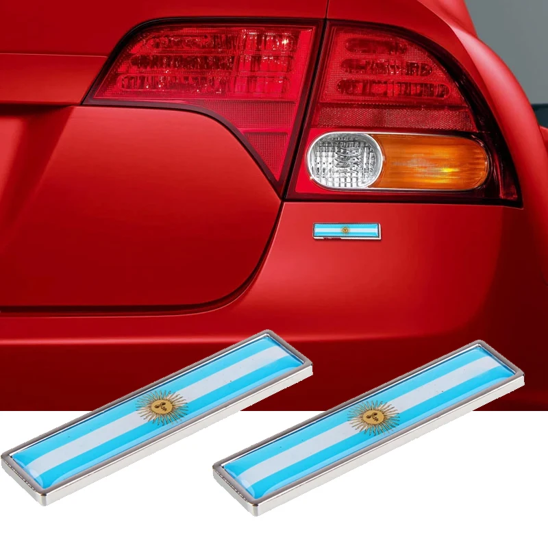 Decorazione Auto Decalcomania Porta Laterale Adesivo Per Bandiera Argentina Logo Per Volkswagen Chevrolet Renault Ford Fiat Peugeot Toyota Citroen