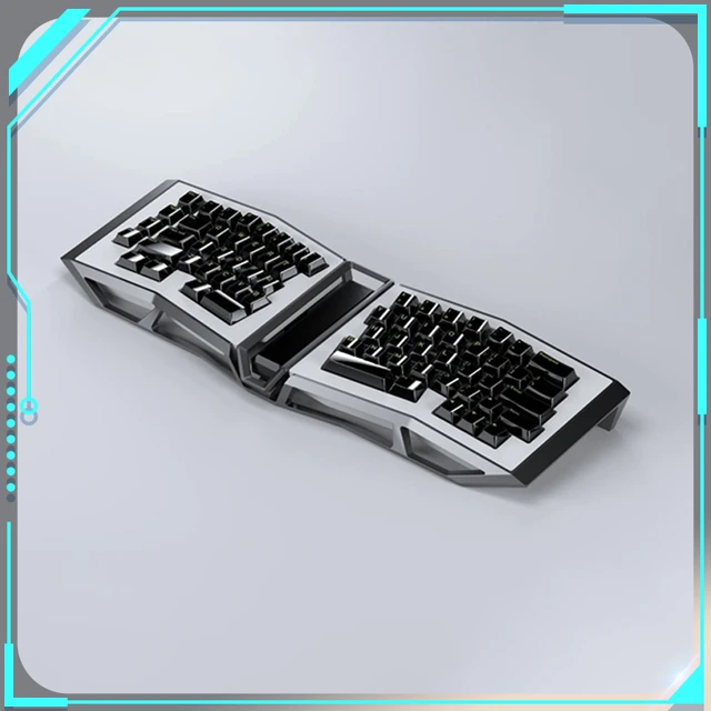 Angry Miao Am Afa Mechanical Keyboard Alice Custom 65 Bluetooth Hotswap Rgb  Wireless Charging Adjustable Leaf-spring Keyboard - Keyboards - AliExpress