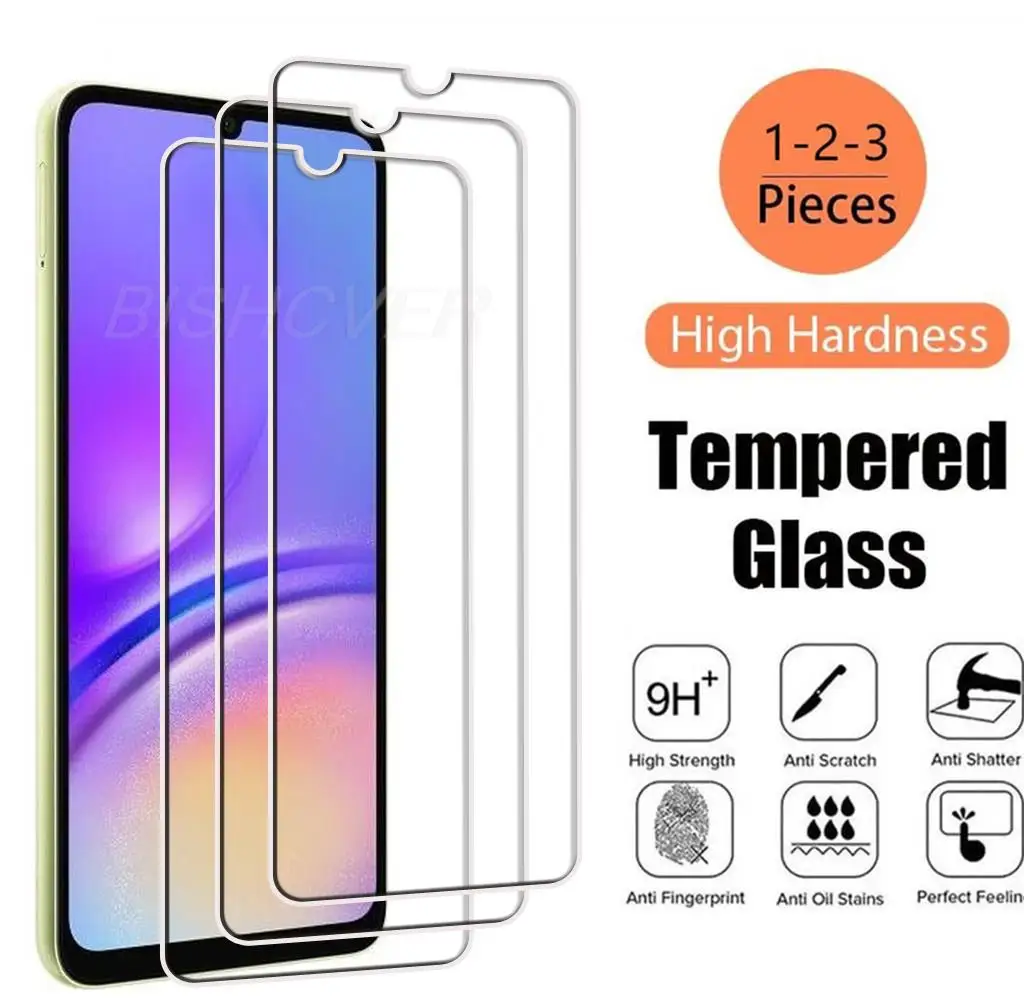 

Закаленное стекло для Samsung Galaxy A05s A05 6,7 дюйма GalaxyA05S A055 A057, Защитная пленка для экрана телефона, защитная пленка