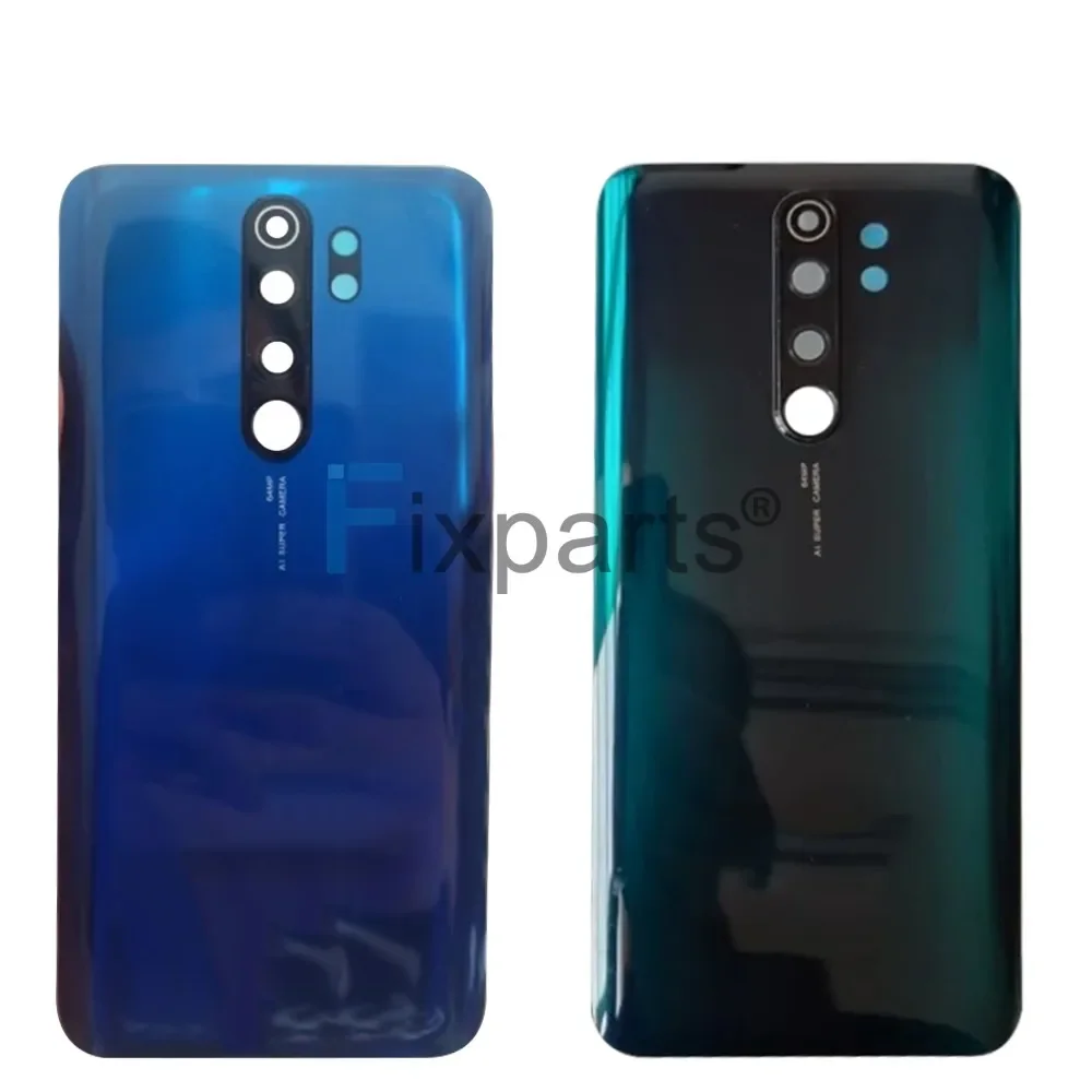 Redmi Note 8 Pro 배터리 커버 하우징 도어 교체 용 유리 Redmi Note 8T 뒷면 커버 (렌즈 포함)