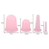 ZHOGNYAN TAIHE Cupping Therapy Sets 4Pcs Silicone Cupping Set Cellulite Remover Vacuum Suction Massage Cups for Relieve Pain 4