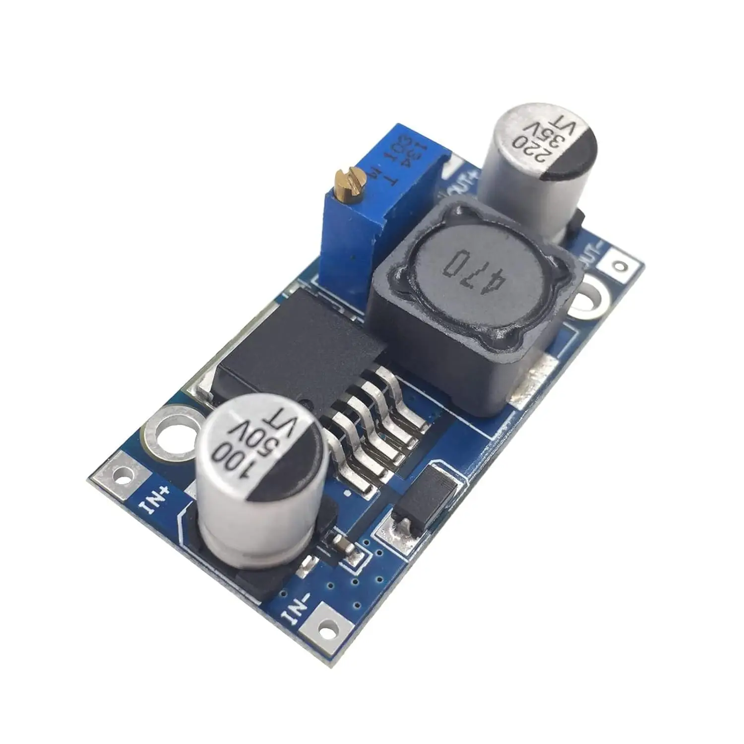 Voltage Regulator LM2596 DC to DC High Efficiency Voltage Regulator 3.2-35V to 1.25-30V Buck Converter DIY Power Supply Step-Down Module
