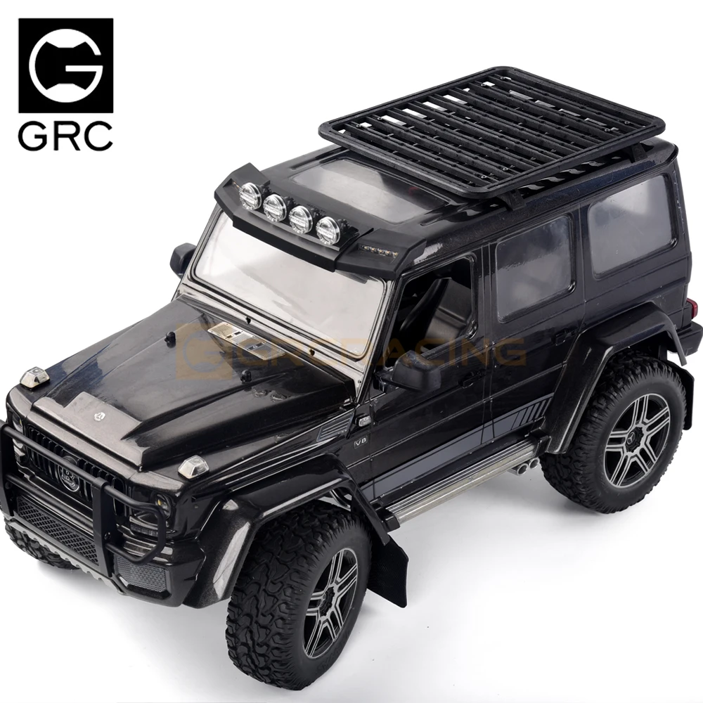 Porte-bagages pour TRX-4 SCX10 90046 avec charge utile simulée, vue arrière