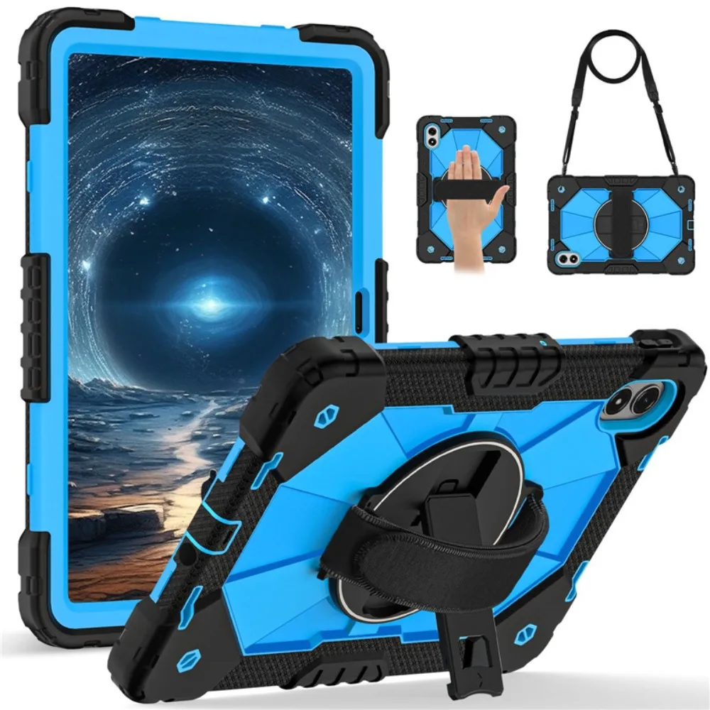 360 Rotating Stand Tablet Case with Shoulder Strap