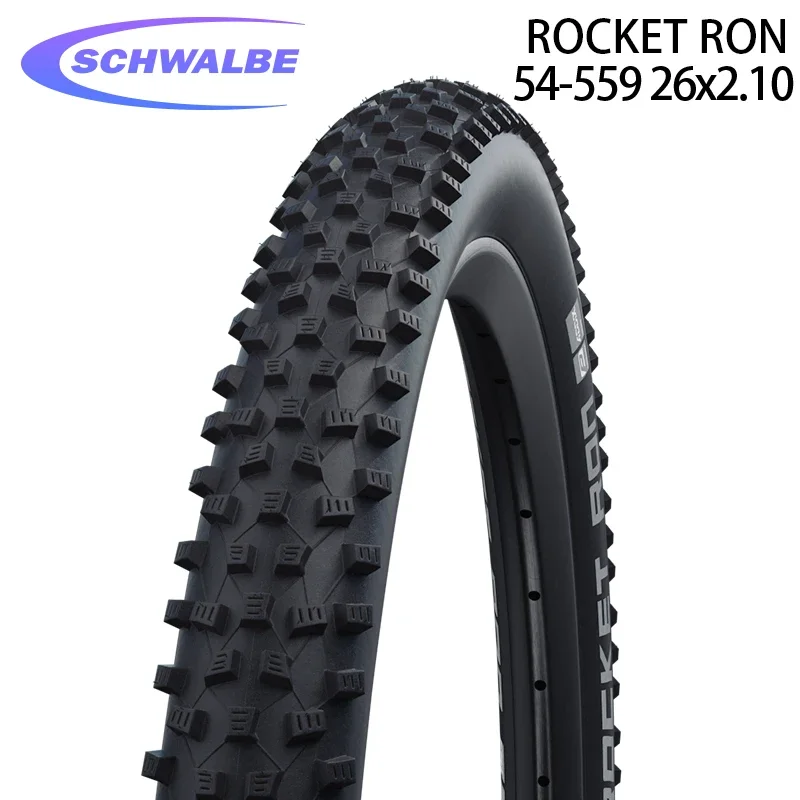 

SCHWALBE 26" inch ROCKET RON 54-559 26x2.10 MTB Off-Road XC Tracks Bike Folding Tires Mountain Bicycle Tire Cycling Parts