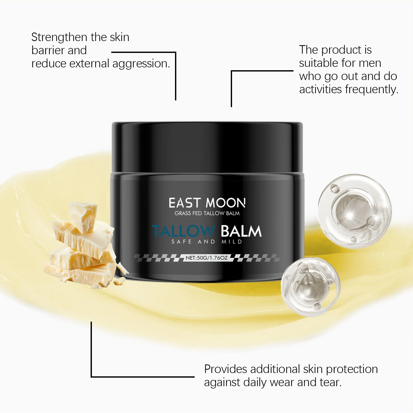 Whitening Cream Anti Aging Face Cream for Men Collagen Anti Wrinkle Concealer Retinol Moisturizing Face Cream Natural Skin Care Products