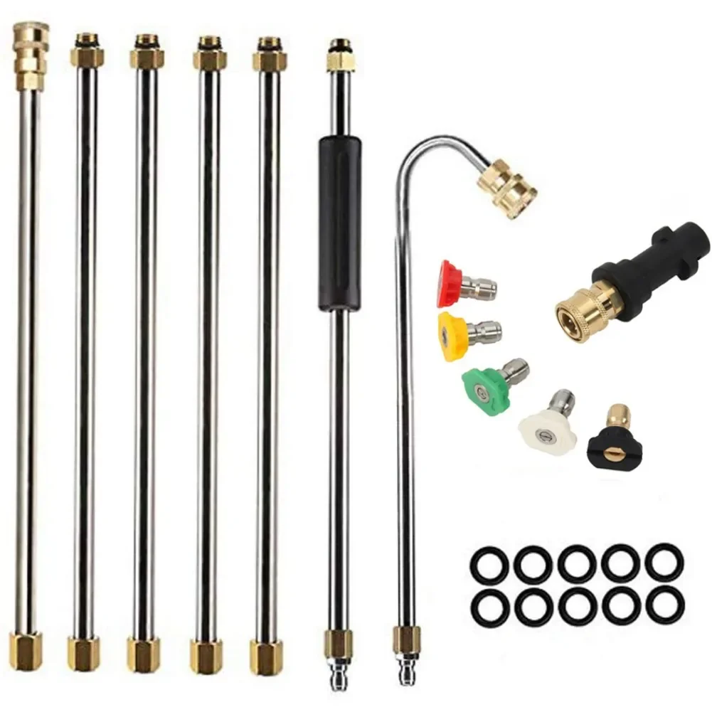 Estensione Della Rondella Dell'Auto Ugello Della Pistola Ad Alta Pressione Per Karcher K2 - K7 Estensione Della Pulizia Del Tetto Schiuma Wash Lance J