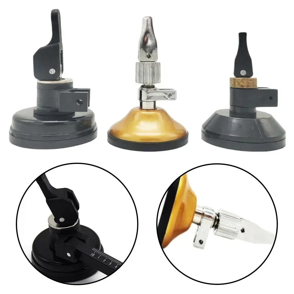 1PC Circular Glass Cutter Round Handle Glass Cutter Suction Cup For Cutting Craft 55/60mm Dia Suction Cup
