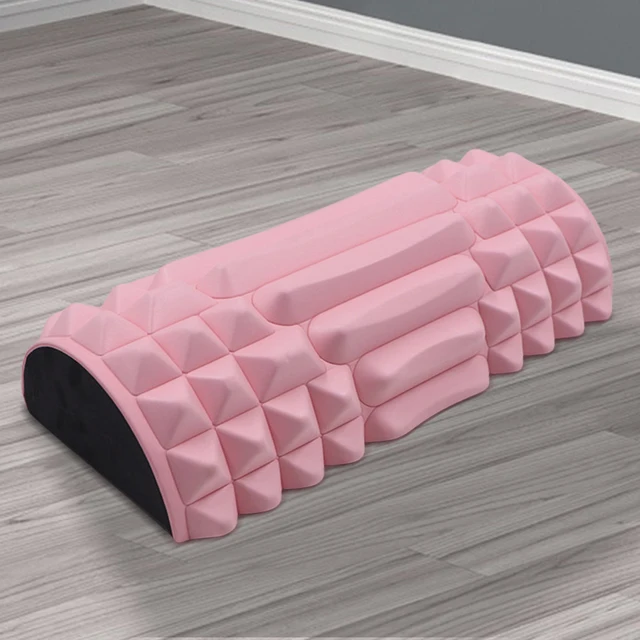 Foam Roller Massage Column High Density EVA Massage Roller Multi-Function Portable Muscle Roller Half Round for Bodybuilding 2