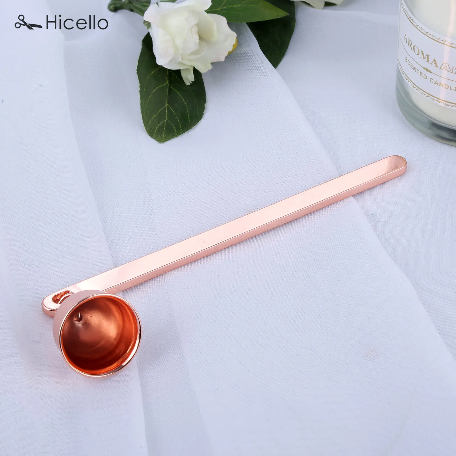Éteignoir à Bougie En Forme De Cloche - Acier Inoxydable, Longue Poignée, Pour éteindre Sans Fumée, Décoration Vintage