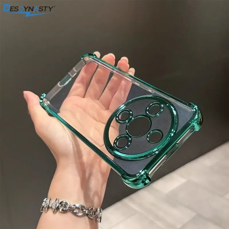 Enhanced Product Title: Ultra-Thin Fashion Plating Anti-Drop TPU Case
