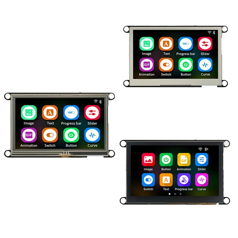 

Φ 8M PSRAM 4M FLASH 4,3 дюймов IPS 480X270 HD ЖК-дисплей модуль Wifi Bluetooth 240 МГц LX6 ESP32-S3 LVGL