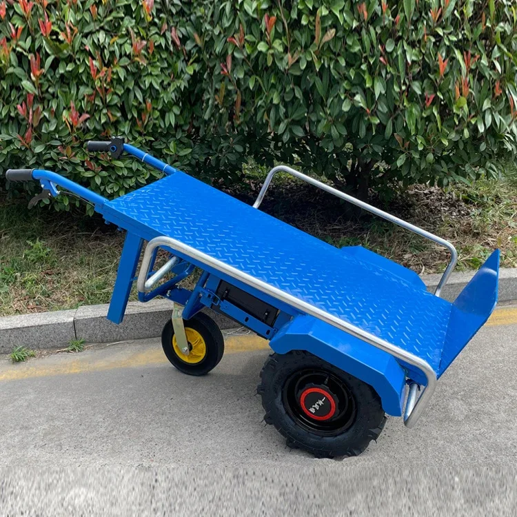 Heavy electric stair climbing trolley hand truck portable stair climbing folding for sale