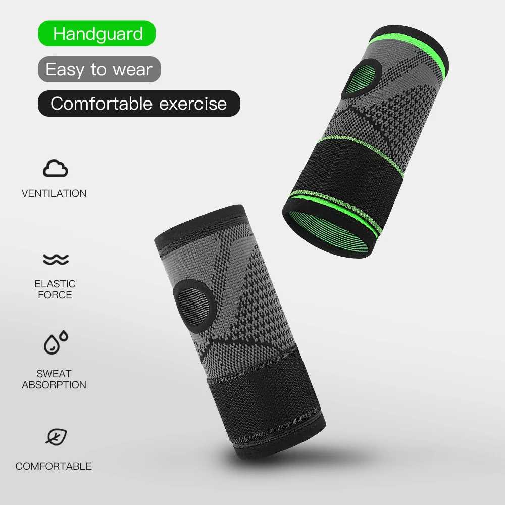 Description Picture 3 of item1pc Breathable Bandage Fitness Wrist Palm Support Weight Lifting Wrist Wraps Bandage Gym Training Men Hand Guard Wristband