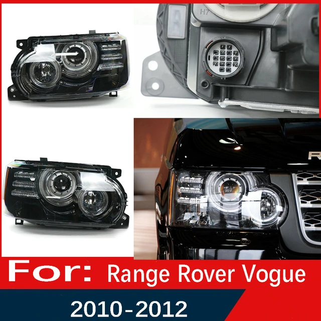 Auto Licht Montage LED Scheinwerfer Front Scheinwerfer Für Land Rover Range  Rover Vogue 2010 2011 2012 L320 LR010825 LR010819 - AliExpress
