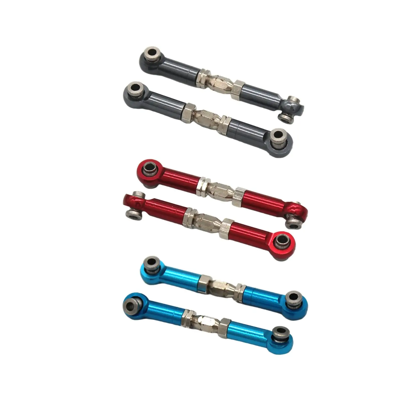 

2Pcs Steering Links RC Car Spare Part RC Turnbuckles for 1/16 16207 16210