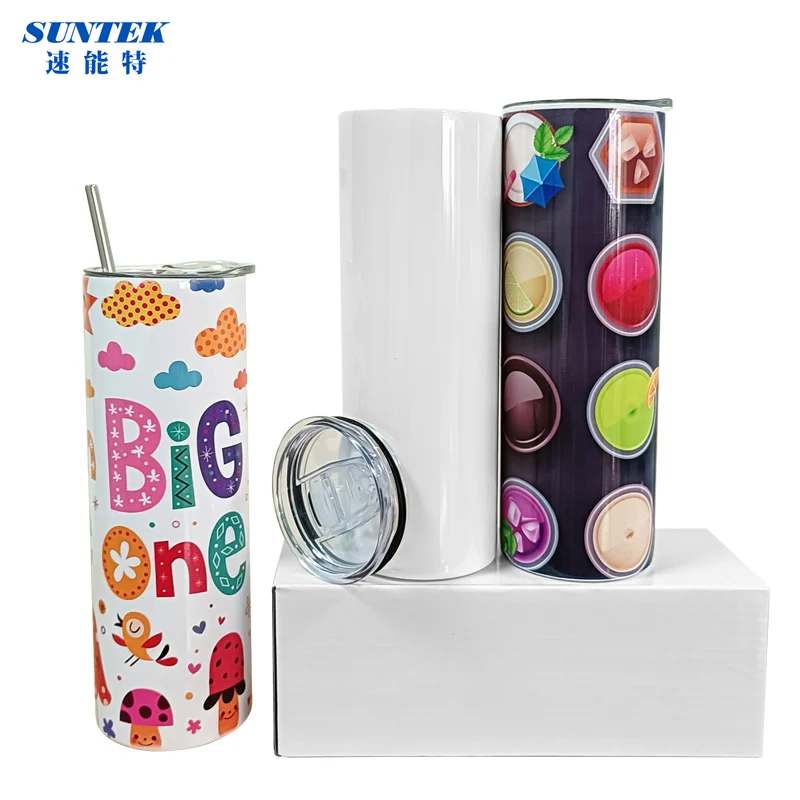 Bulk White Sublimation Tumbler Blanks 10oz 12oz 15oz 17oz 20oz