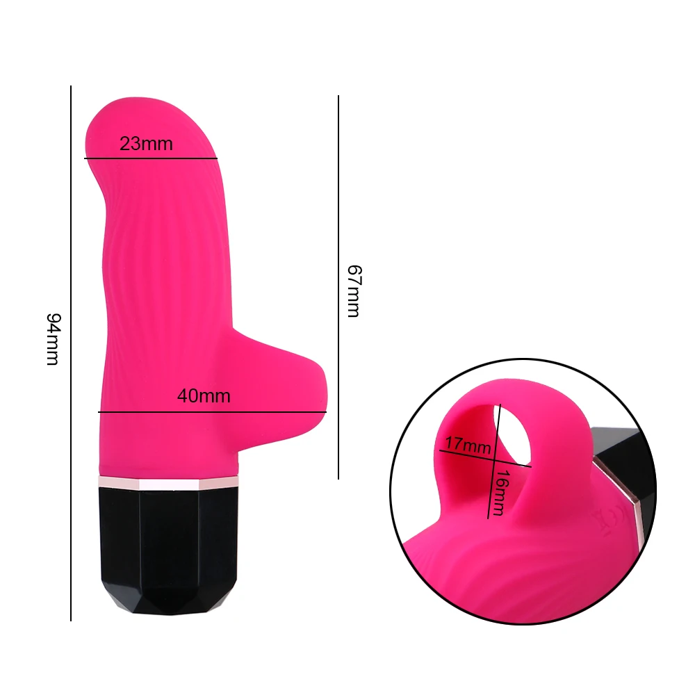 Frequenza G-spot 12 stimolatore del clitoride giocattoli sessuali per donne rossetto vibratore per dito sesso in silicone Pr_voghion.com