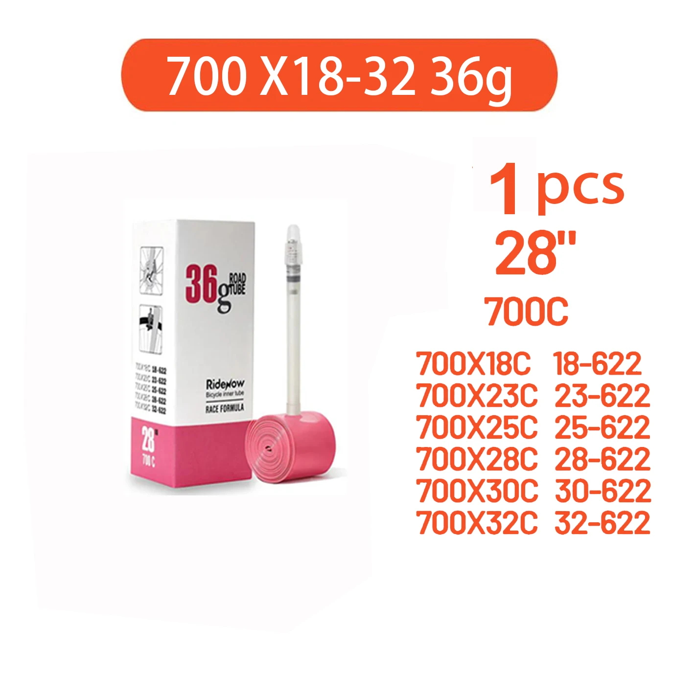 Ultralight TPU Bicycle Inner Tube with French Valve