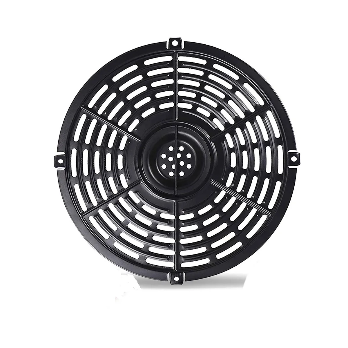 

Tray, Upgraded Round Grill Crisper Plate Non-Stick Coating Accessories Rack