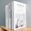 White Skull Bookends Metal Craft Bookends Non-Slip Heavy Duty Bookends Gift for Book Lovers Desktop Office Supplies Iron Bookend 6