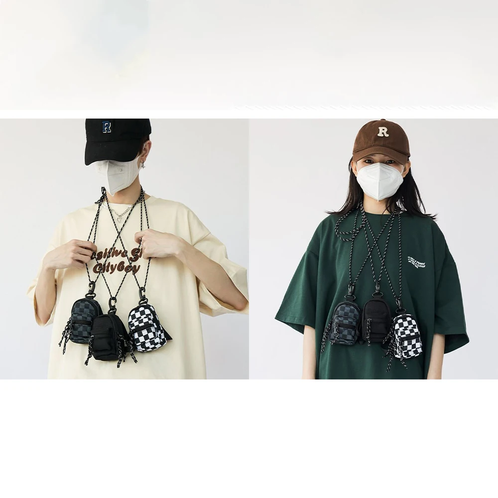 

New Style Coin Purse Mini Shoulder Bag Headphone Bag Crossbody Bag Hip Hop Fashion Item Clothing Accessories Toy Gift for Boys