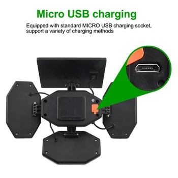 Upgraded Solar Motion Sensor Light Security Lamp Garden Outdoor Waterproof 2