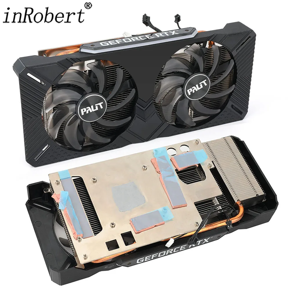 Placa Gráfica Dissipador de Calor de Refrigeração Dissipador de Calor Gpu Super Gaming Pro Rtx 2060 Dual 1660 Fdc10h12s9-c Rtx2060
