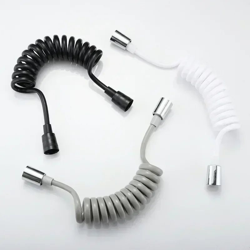 304 Hand Protable Toilet Bidet Sprayer Gun Bathroom Bidet 1.5m Stretchable Hose Stainless Steel Sprayer Set Bathroom Accessories 5