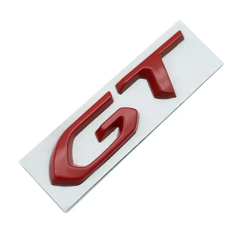 3d Metall Logo GT Emblem Auto Abzeichen Aufkleber Zubehör