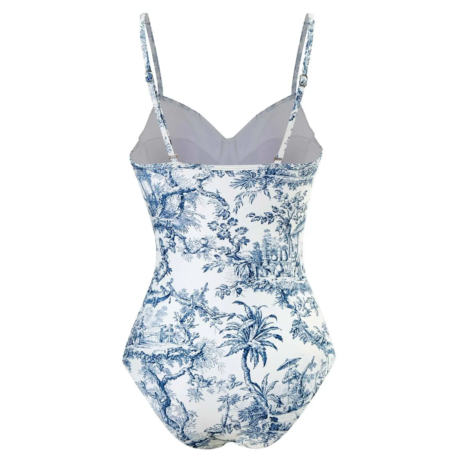 Printed Women One Piece Swimsuit With Beach Skirt Push Up Bathers Bathing Suit Beachwear Swimming Summer Bodysuit one piece swimsuit women swimsuit