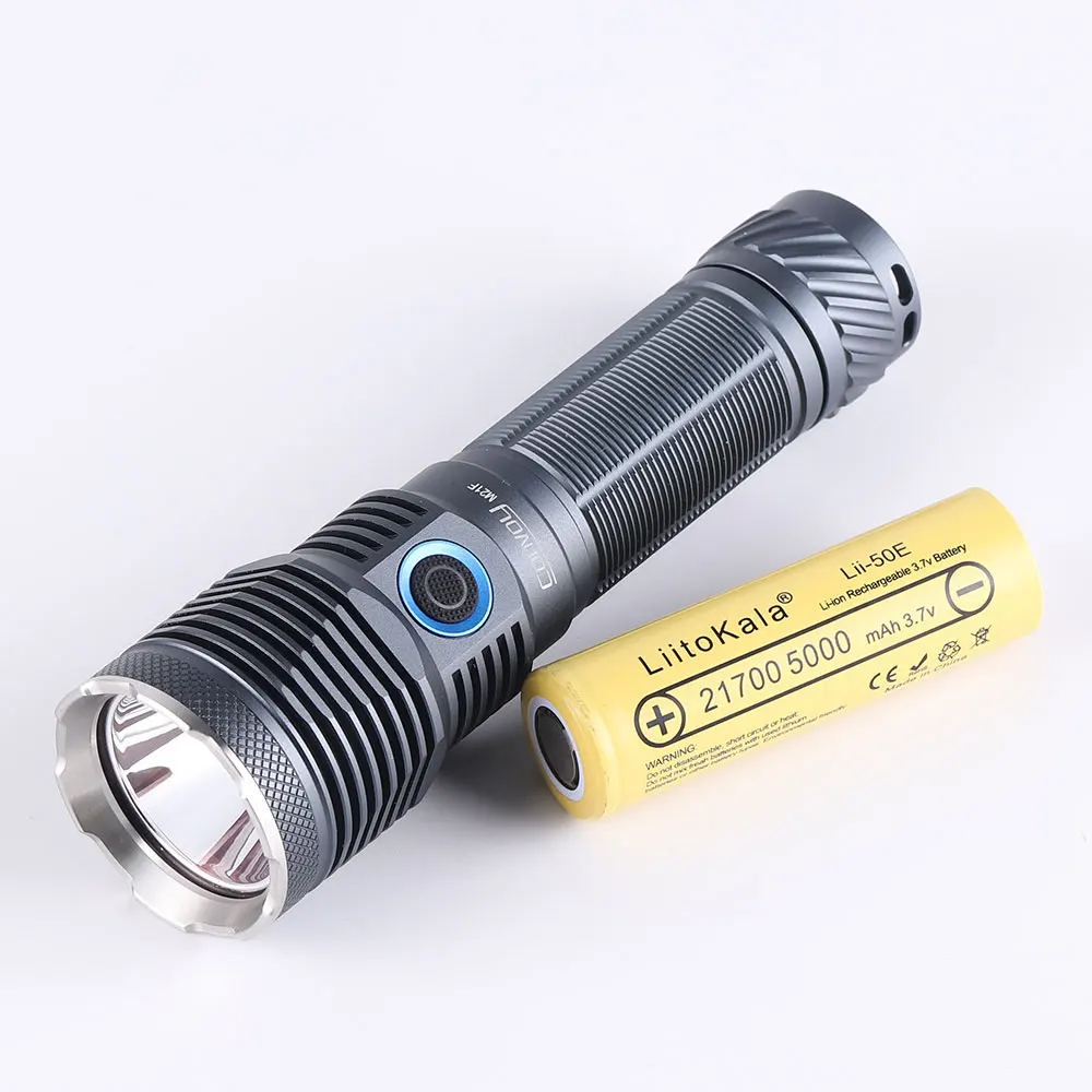 Фонарик Convoy M21F 21700 с портом зарядки type-c батареей | Освещение