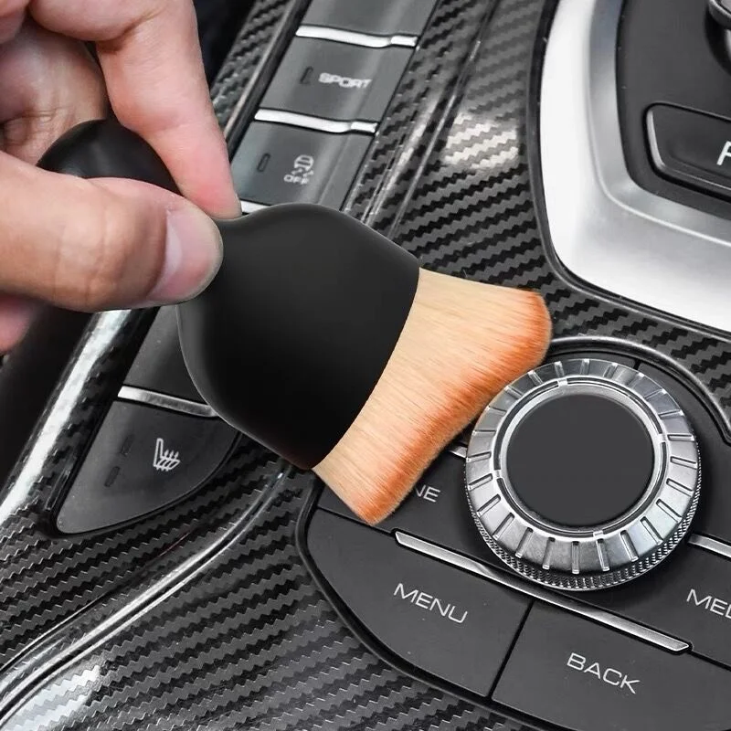 Crevice Detailing Brush Cleaning Automotive Dusting Brushes Detail Soft Cleaning Brush for Dust Removal Accessory For Cars
