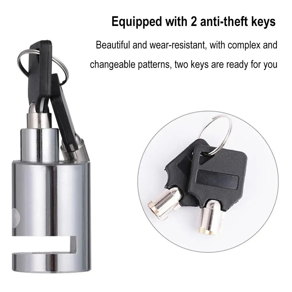 Bicycle Lock Disc Brake For Skateboard Wheels Electric Scooter Anti-Theft Padlock